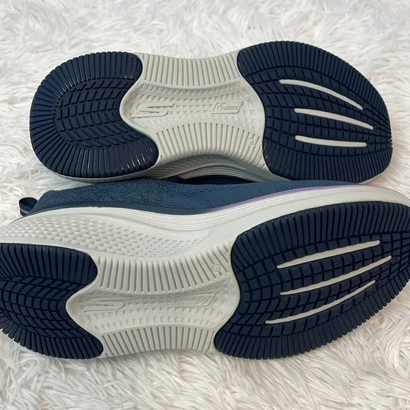 Skechers Blue and Purple Sneakers with Mesh Upper and Cushioned Sole SIZE 7.5 - Picture 7 of 9